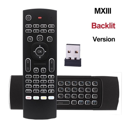 Multifunctional Backlit Remote Control Keyboard For Google Android / Smart TV