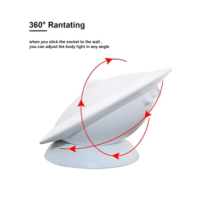 360° Rotating Magnetic Motion Sensor Night Light With USB Rechargeable Cordless