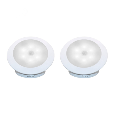 360° Rotating Magnetic Motion Sensor Night Light With USB Rechargeable Cordless