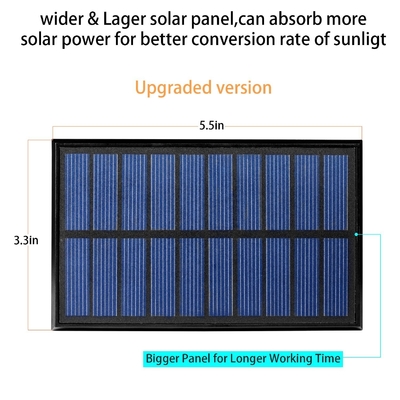 2 In 1 Waterproof Led Solar Sensor Light , Automatic Outside Solar Spot Lights 