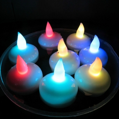 12 pezzi che fanno galleggiare colore principale della luce della candela multi per la decorazione di Natale