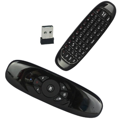 Telecomando del topo dell'aria della tastiera di qwerty C120 con la funzione pendente di IR di chiave di potere